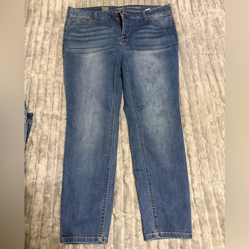 True Craft Women's Blue Skinny Jeans